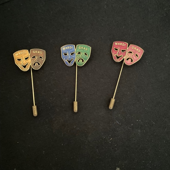 Mardi Gras vintage pins - Picture 1 of 1